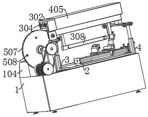 Cutting sawing machine for short bar machining