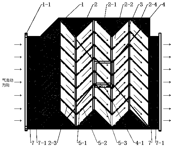 High-concentration dust pregrading device and method