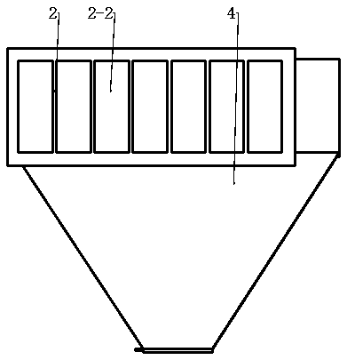 High-concentration dust pregrading device and method