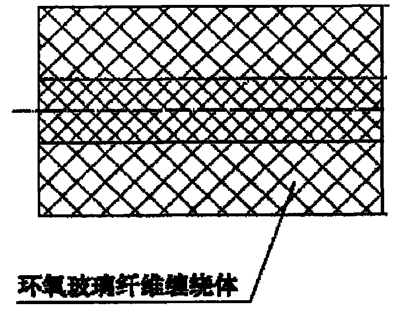 Preparation method of large-diameter composite insulator solid core rod