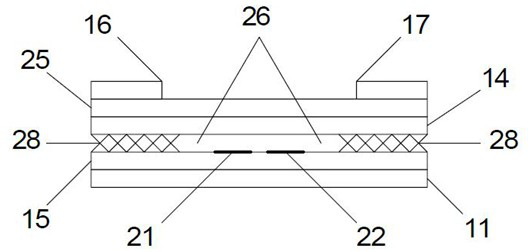 Intelligent absorption article comprising induction line and invisible pocket