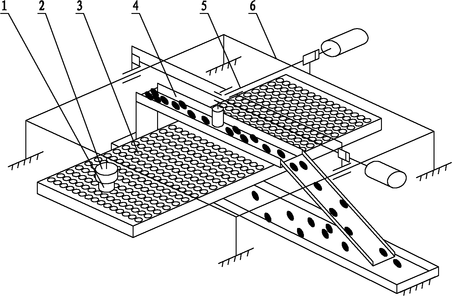 Intelligent seeder for tray nursing seedlings