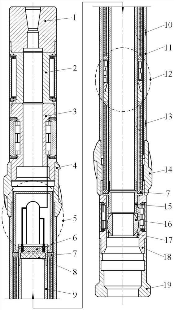 A self-compensating in-situ drilling coring and testing device