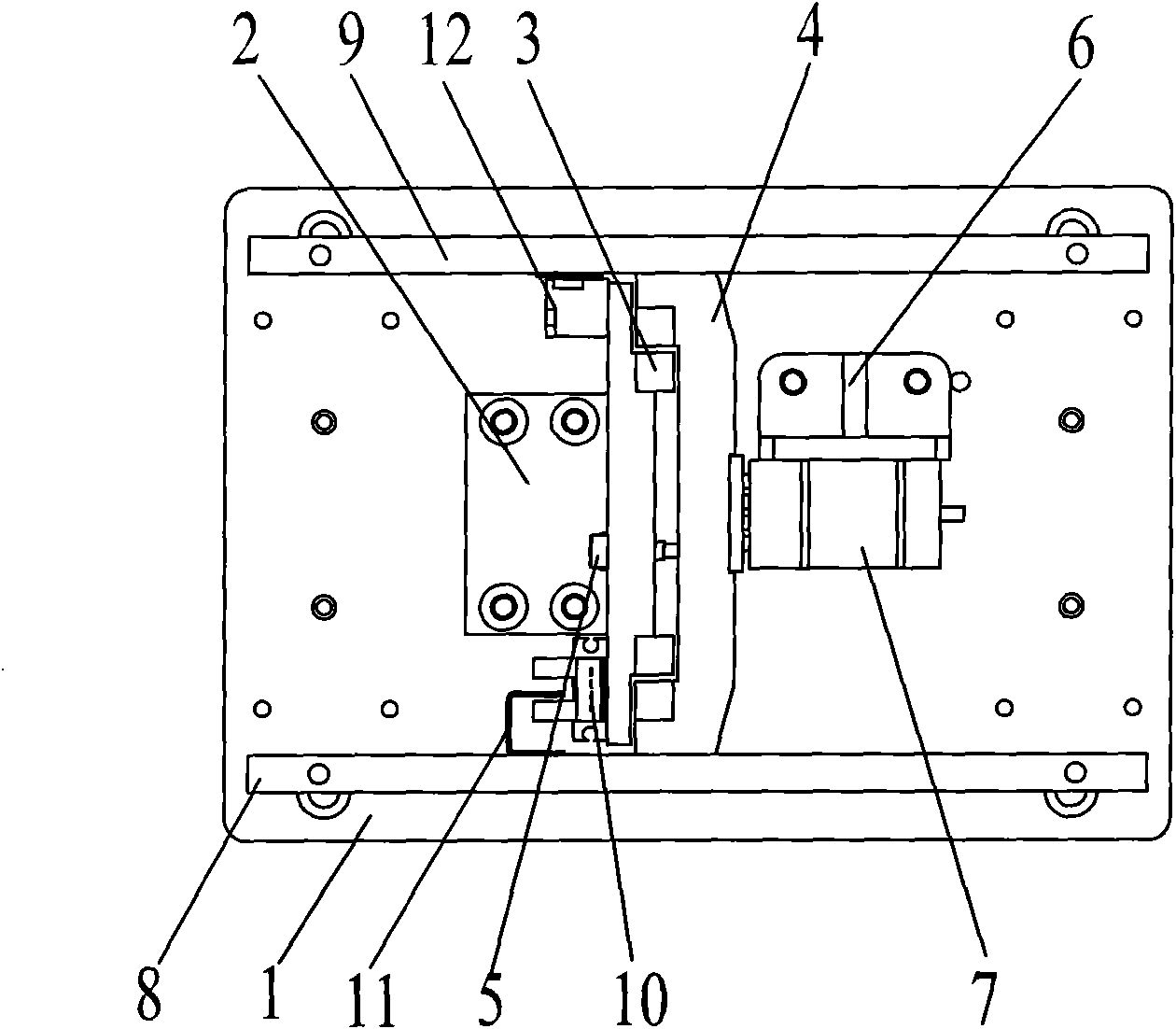 High-precision Z-axis carrier platform of picosecond laser process equipment