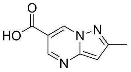 2-methylpyrazolo[1,5-a]pyrimidyl-6-carboxylic acid derivative and application thereof