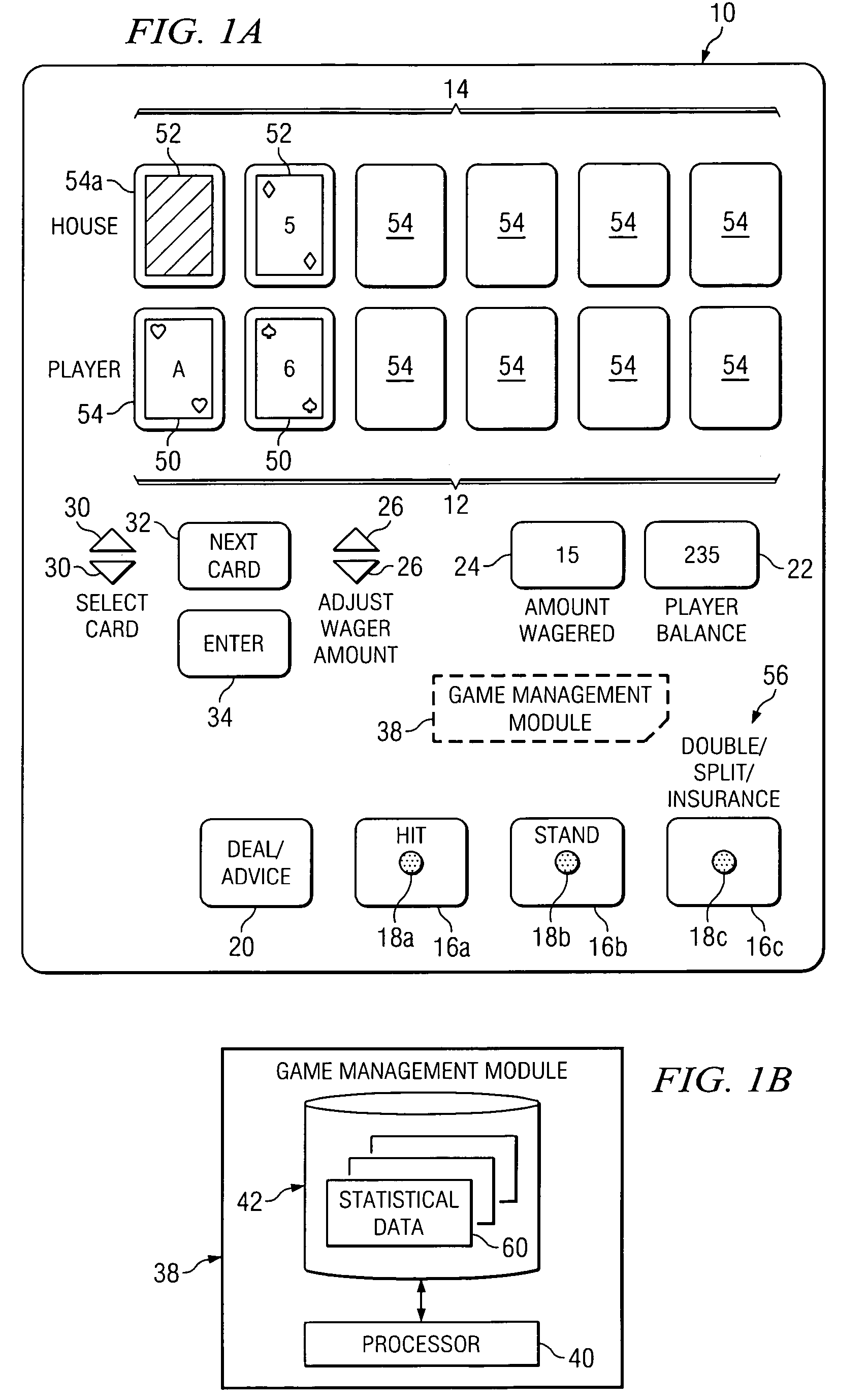 Method and apparatus for providing advice regarding gaming strategies