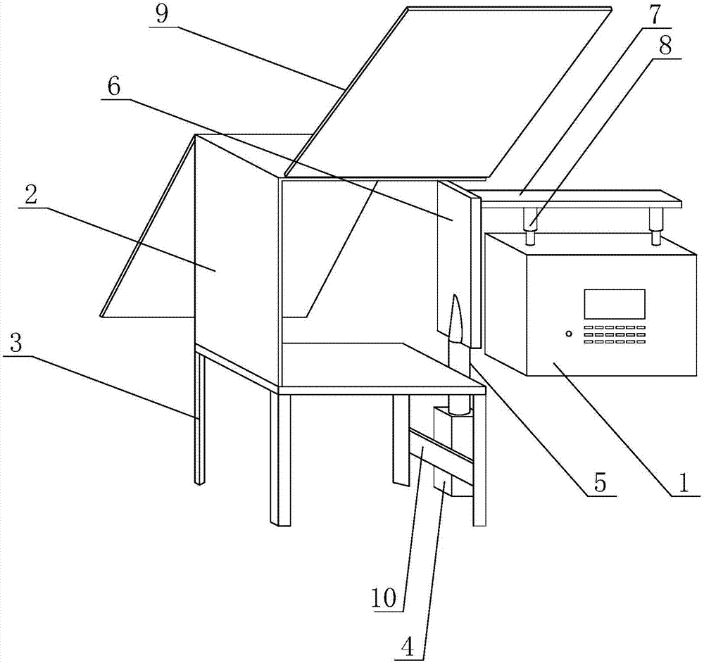 Insulating and environment-protection power distribution box