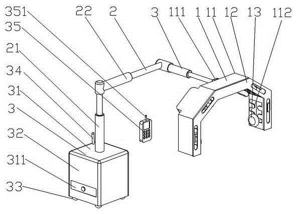 Automatic auxiliary device for colonoscopy