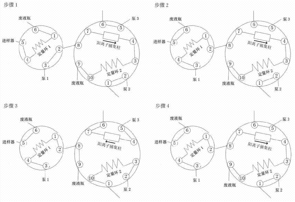 Multi-dimensional ion chromatographic analysis system