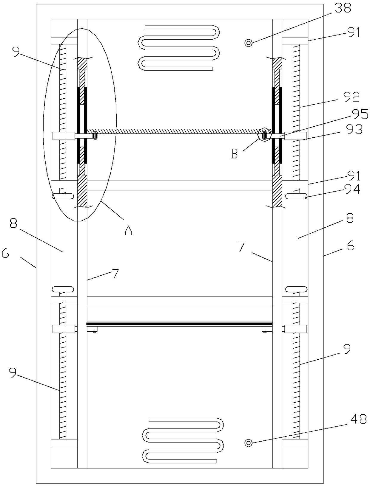 Wine cabinet, movable wine cabinet and coating thereof