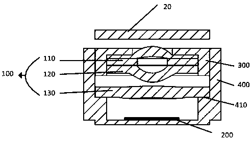 Assembly method for camera system suitable for mobile terminal