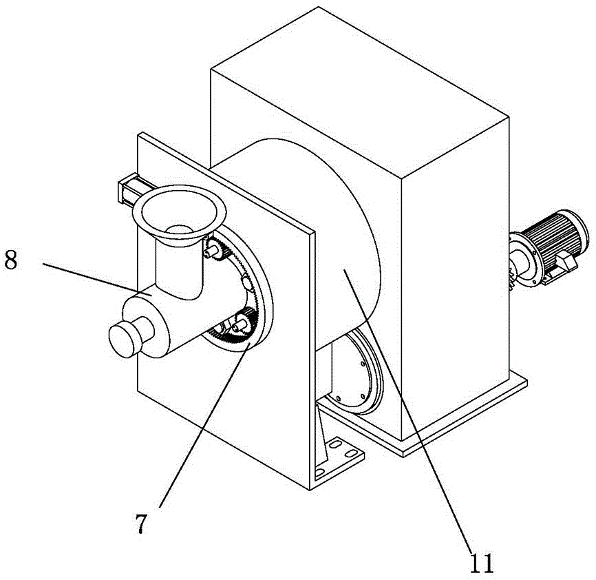 Molding machine for producing high-strength wood particles