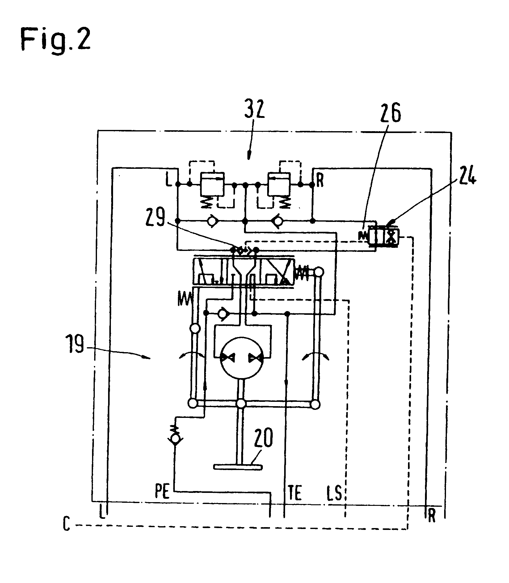 Hydraulic steering