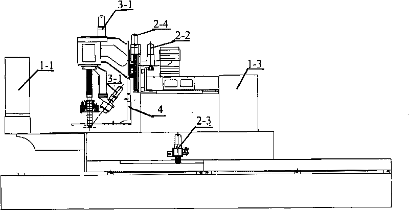 Cutting device for fitted angle and unlimited rotation bevel