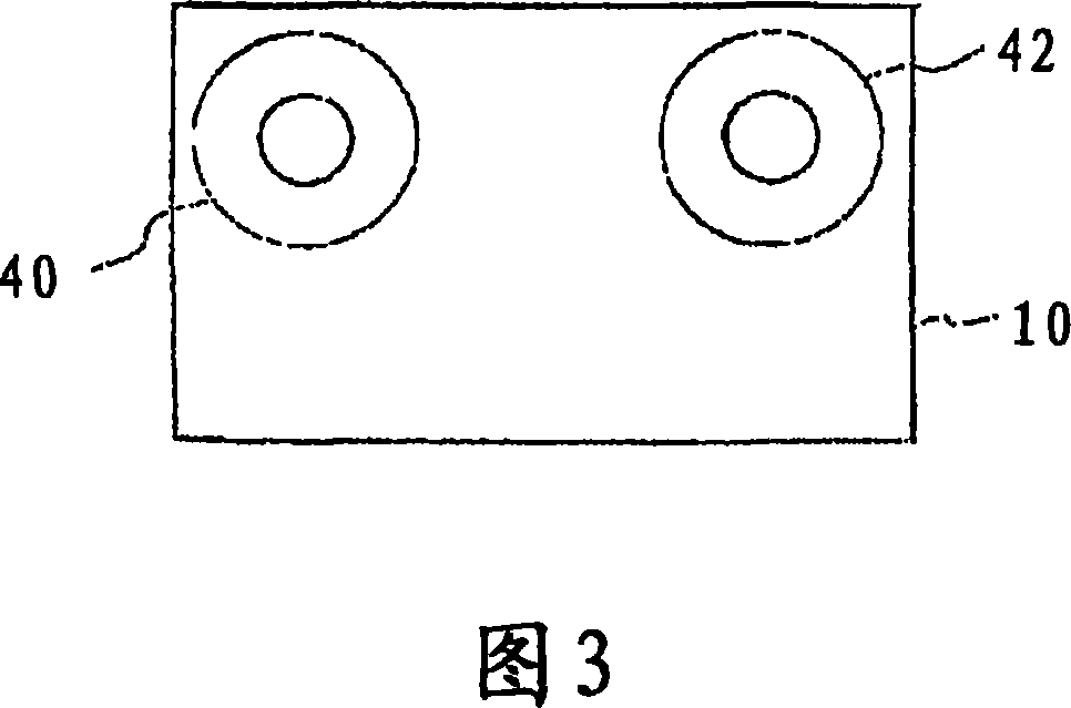 Rectangular sensor grid for touchpad sensor and scrolling region