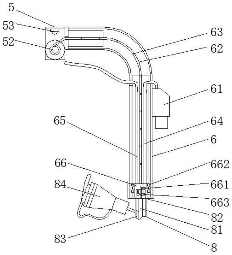 Pressure measuring device for stomach pressure measuring method examination of diabetic gastroparesis patient