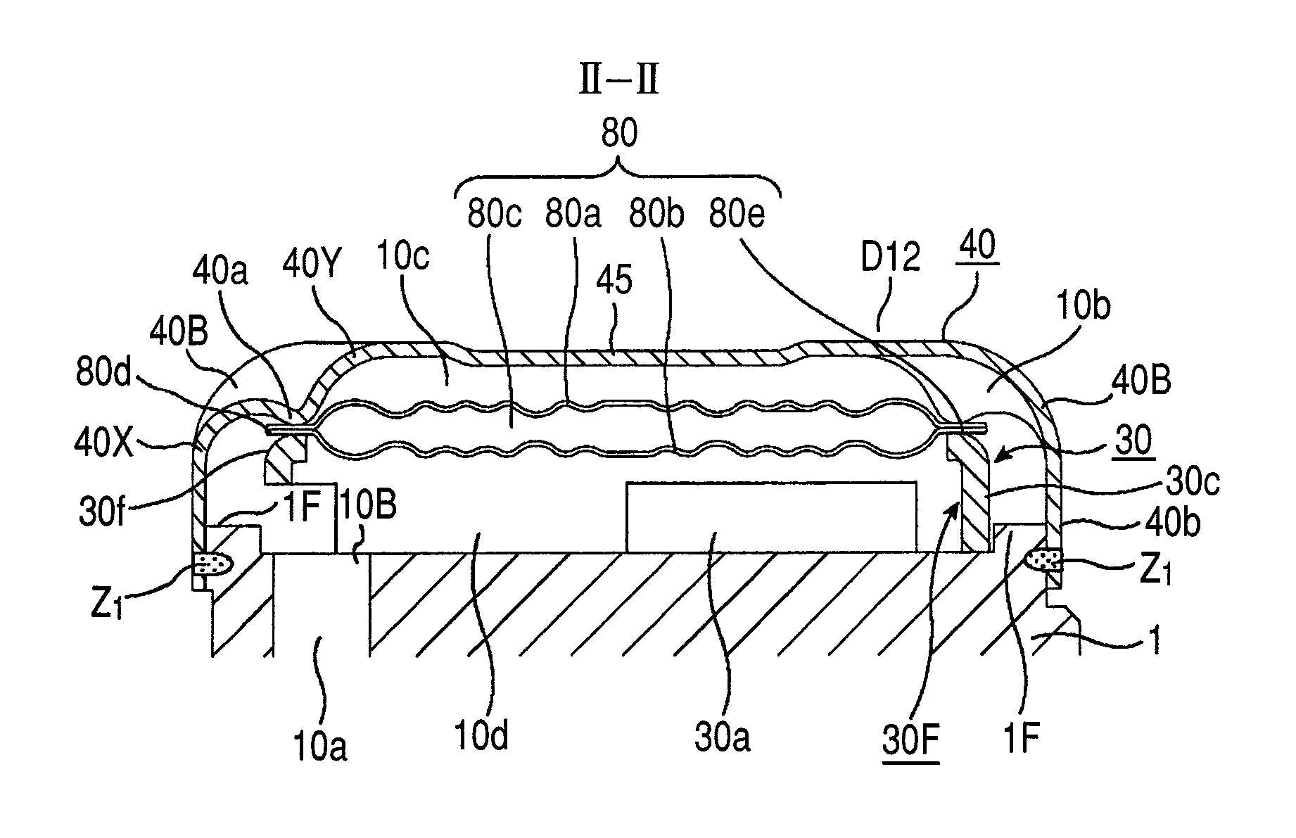 Fluid pressure pulsation damper mechanism and high-pressure fuel pump equipped with fluid pressure pulsation damper mechanism