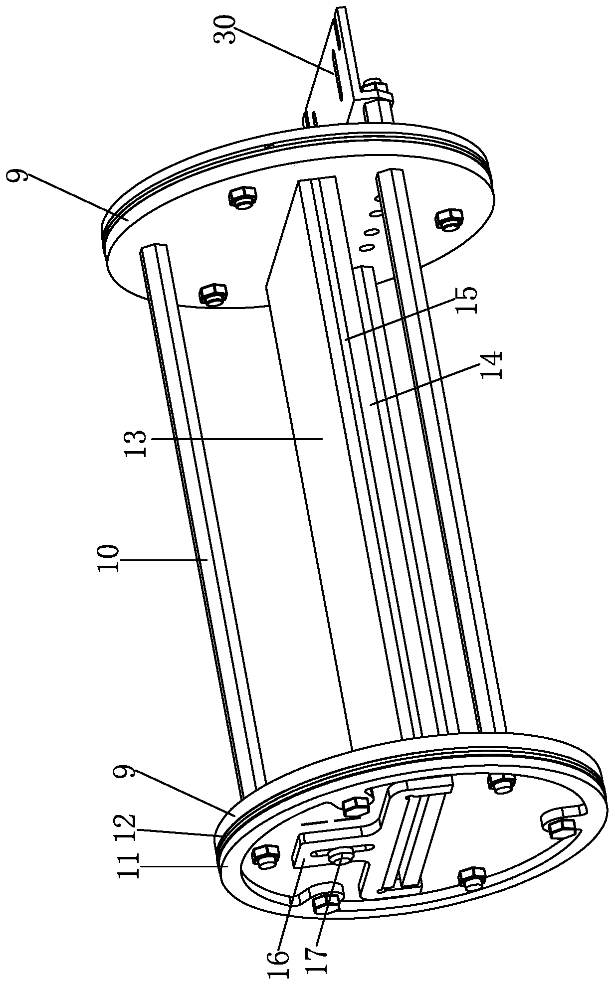 A kind of thermal decomposition preparation method of thin film