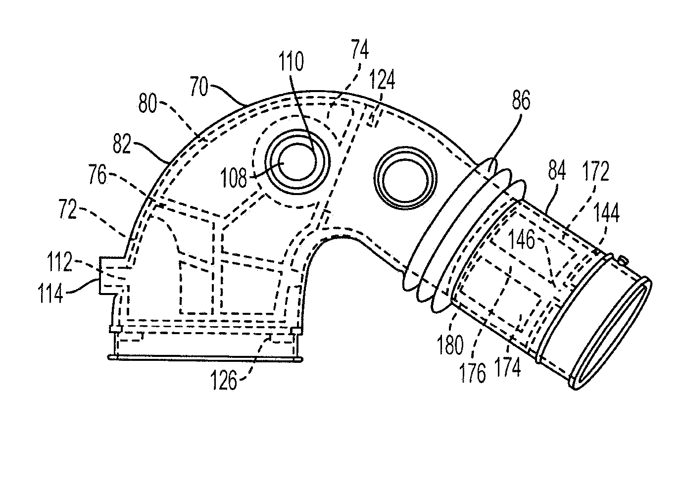 Engine hydrocarbon adsorber