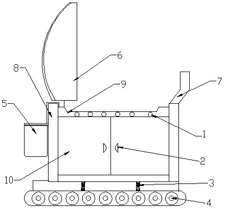 Medical tool trolley