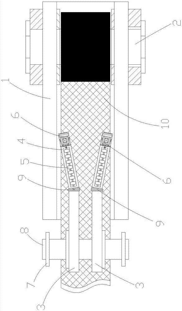 Cloth roll leveling device