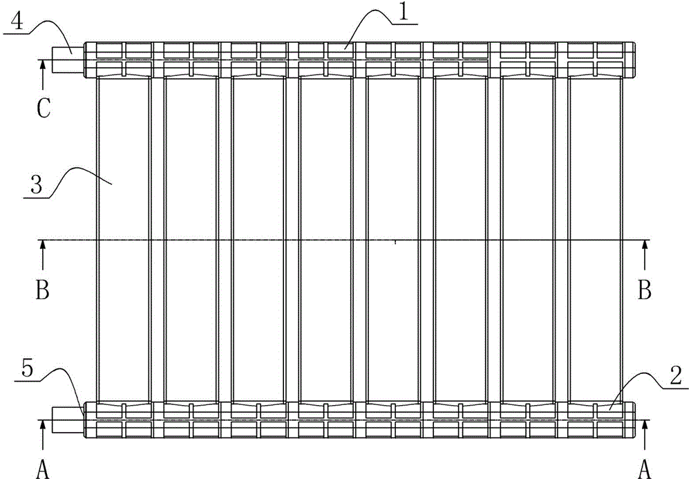 Full-plastic heat exchanger