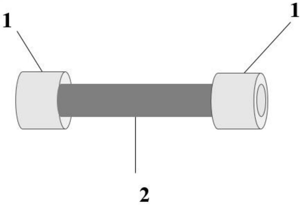 Self-anastomosis artificial intravascular stent and preparation method thereof