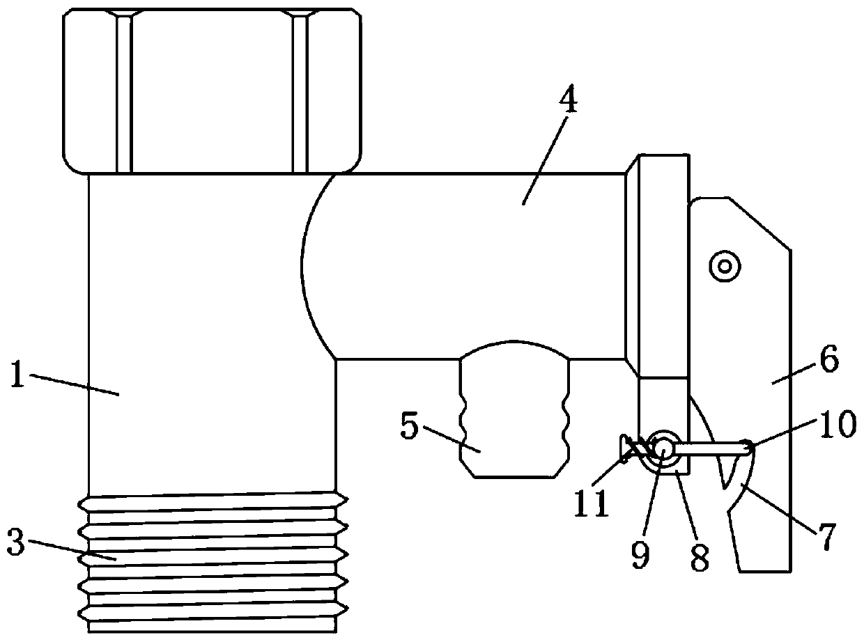 Safety valve with anti-blocking structure for electric water heater