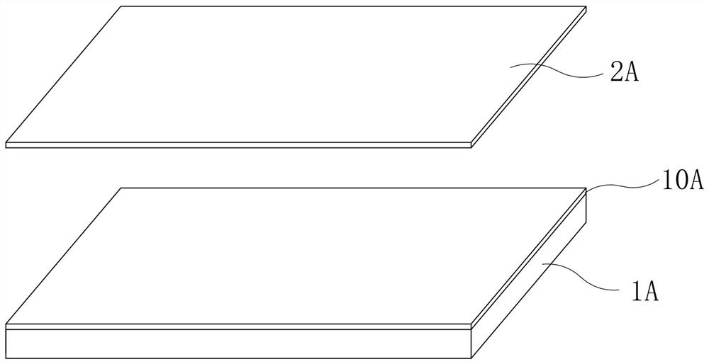 Touch screen laminating method and glue coating device thereof