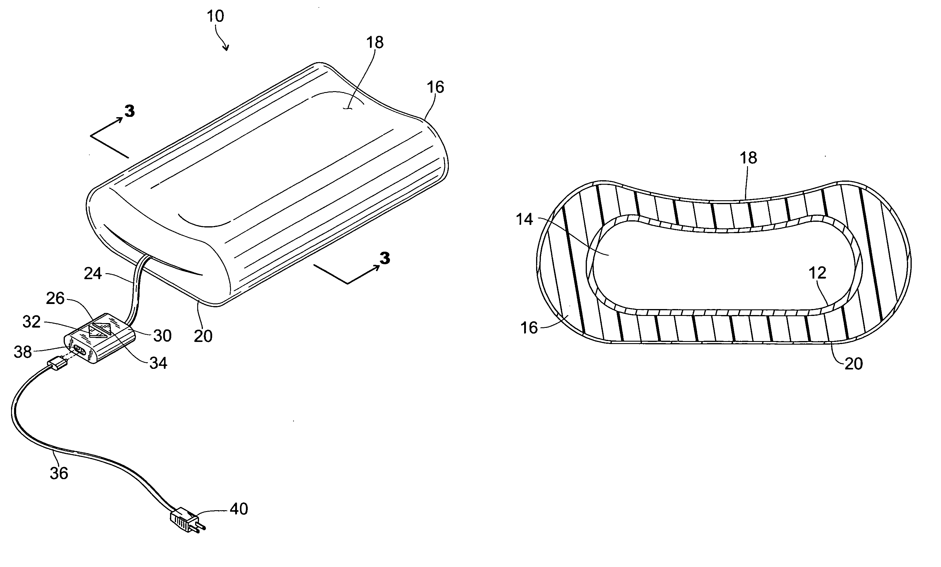 Adjustable pillow for the proper alignment of the head, neck, and spine