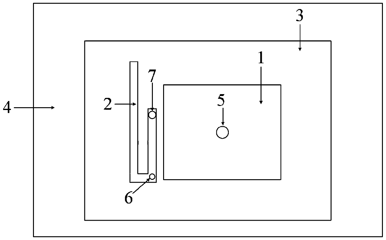 Bandwidth-enhanced compact microstrip antenna based on dual-mode fusion and wireless communication system