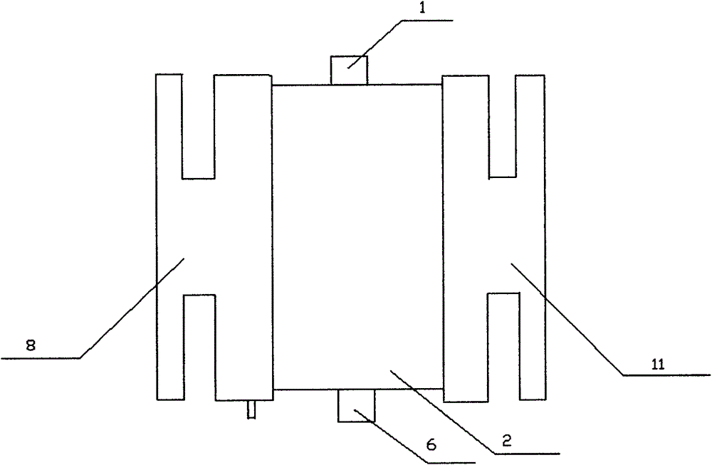 Cylinder type membrane assembly prepared from multi-inner-hole membrane