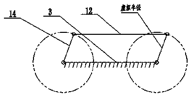 Wipe head device capable of automatically wiping glass