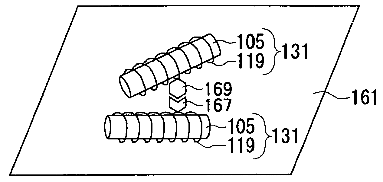 Bonded structure including a carbon nanotube