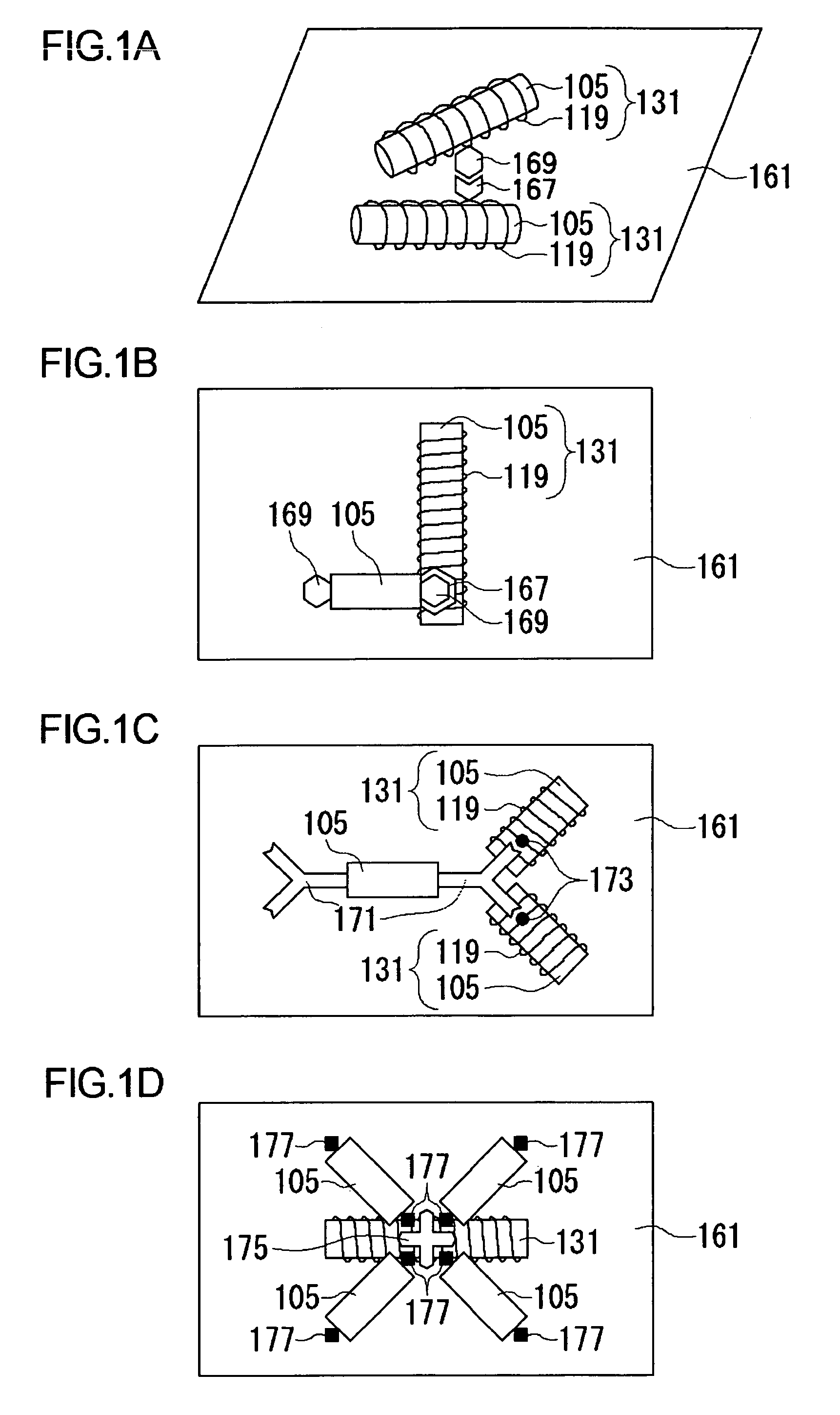 Bonded structure including a carbon nanotube