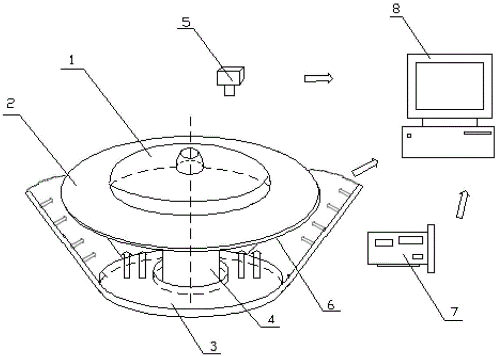 Method and device for detecting defects of toughened glass insulator