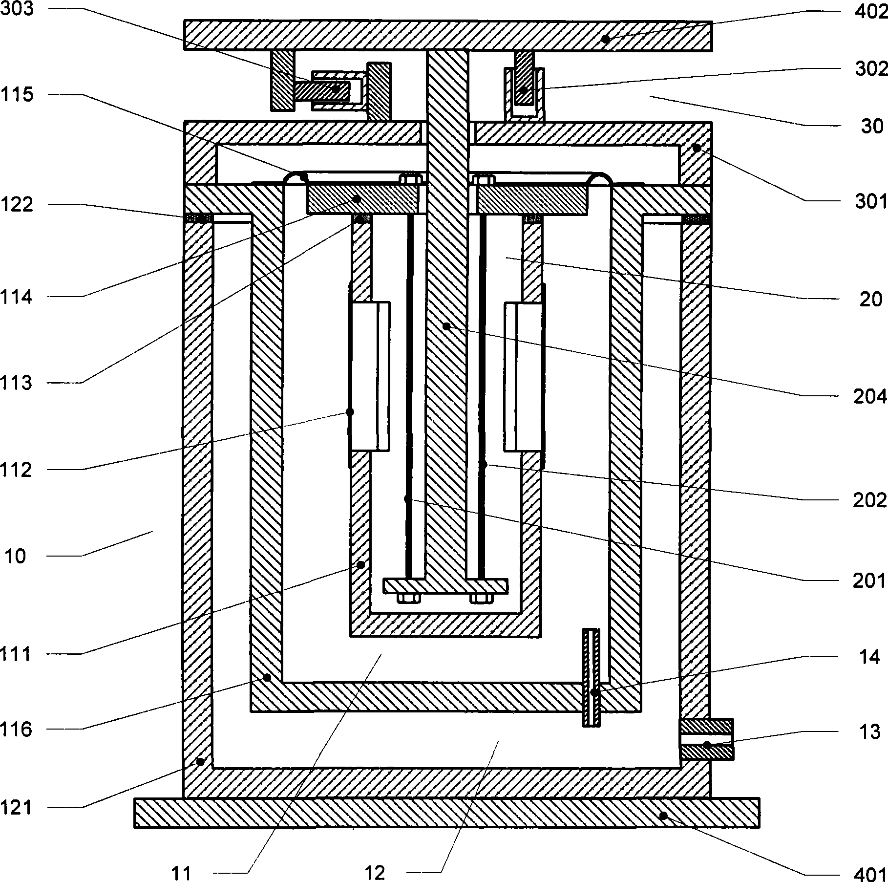 Heavy load precision damper and vibration reduction system formed thereby