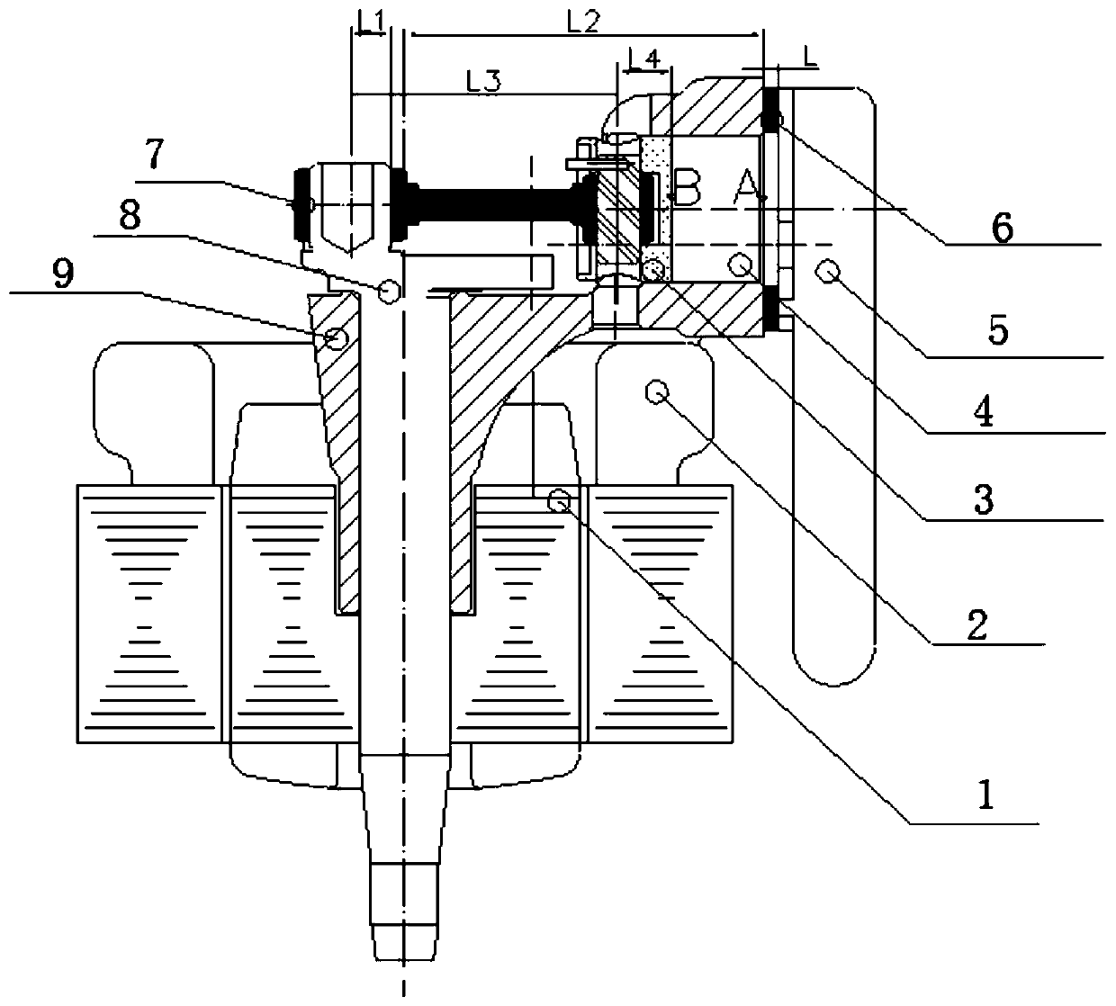 Crank connecting rod type refrigerator compressor valve plate gasket selective mounting system and method