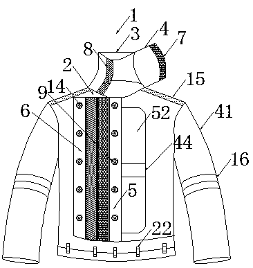 Fireproof multilayer firefighter uniform