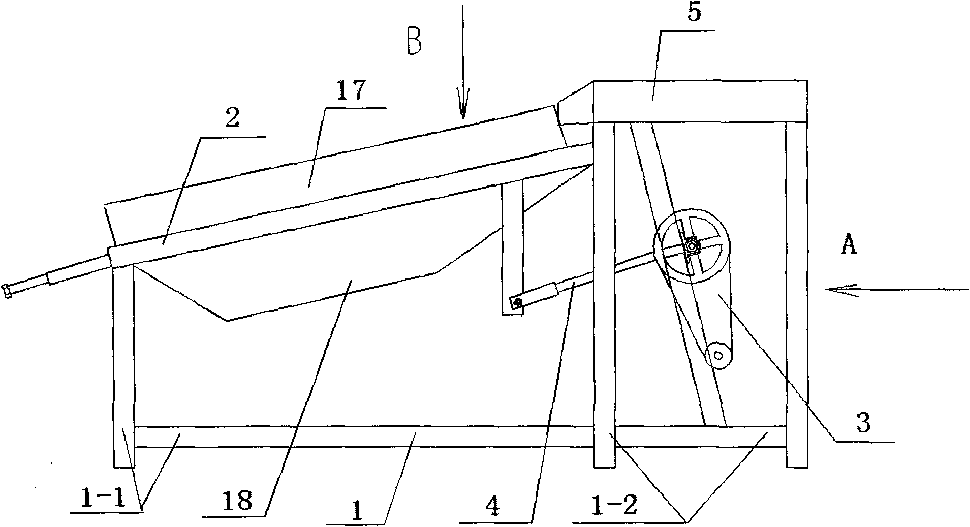 Shrimp screening machine