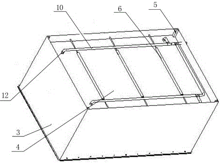 Fin heat exchanger cleaning water detection tank