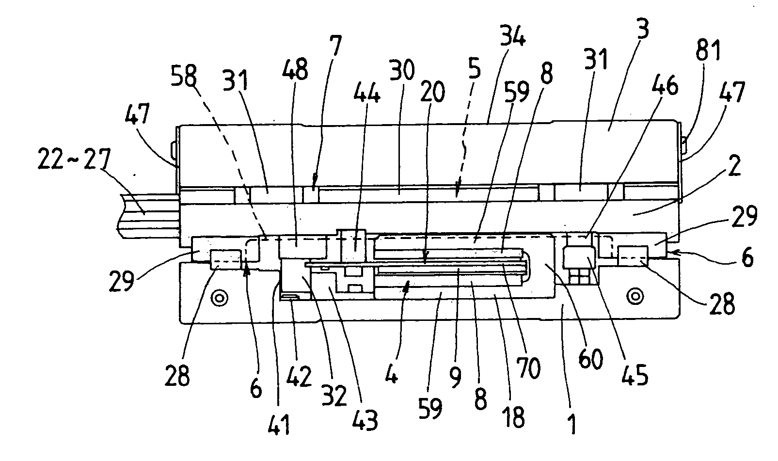 X-Y stage system with onboard linear motor