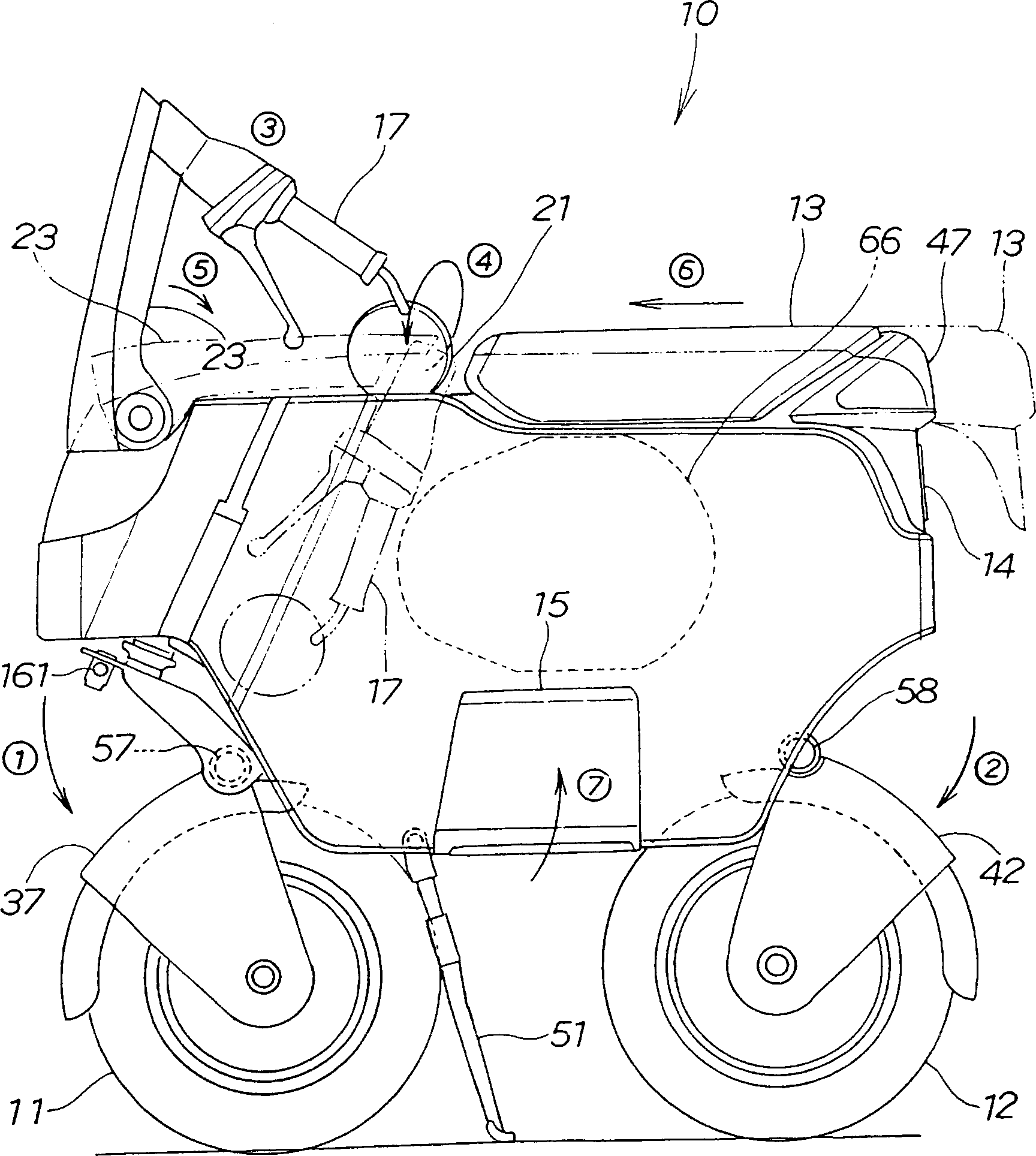 Vehicle wheel structure