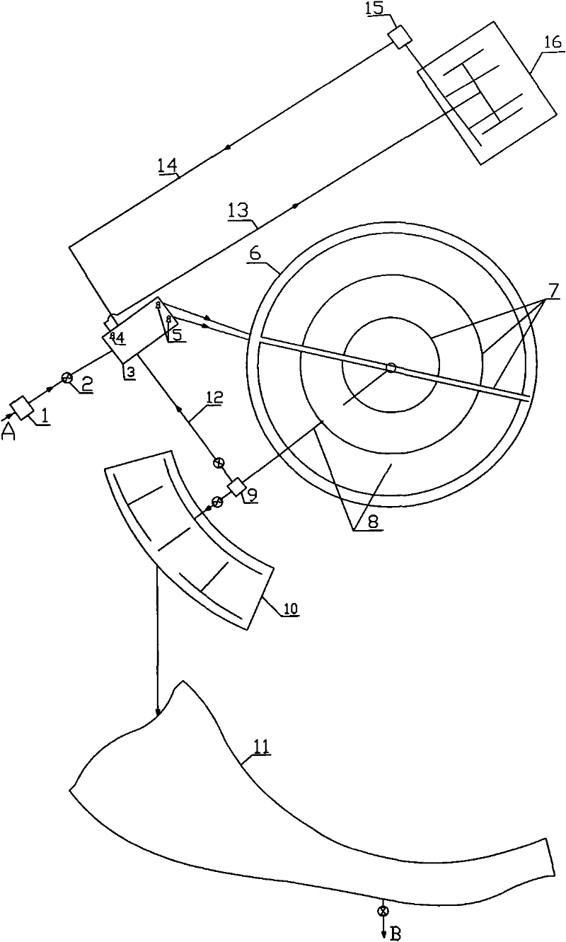 Enhanced ecological wetland treatment facility for treating sewage and method thereof