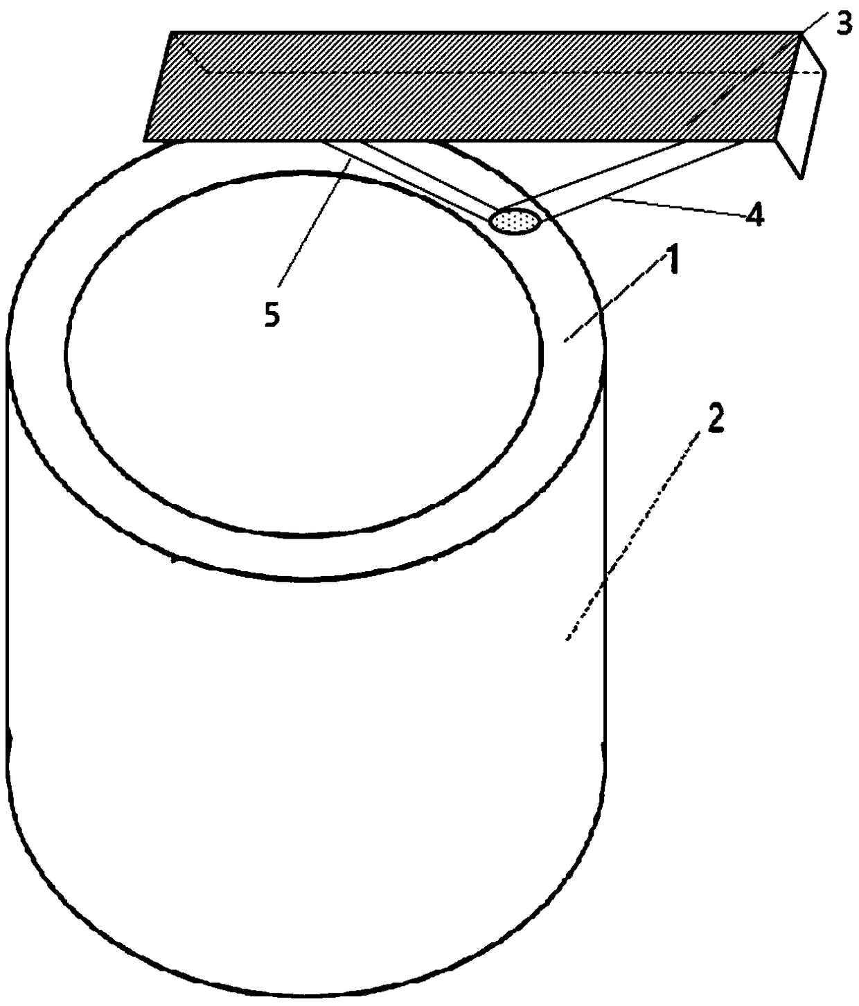 Method for testing flatness of stator core