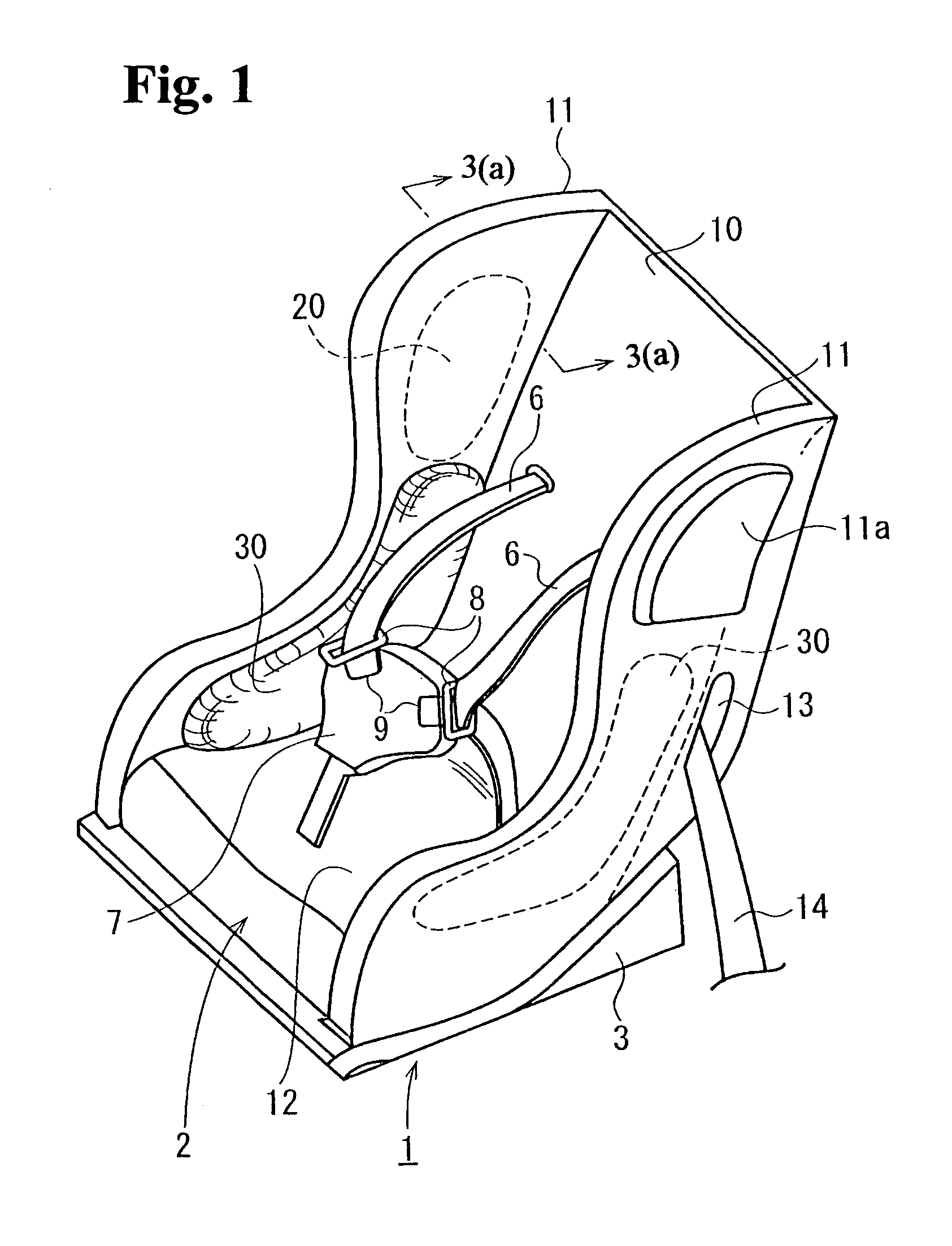 Child seat with deployable side airbags