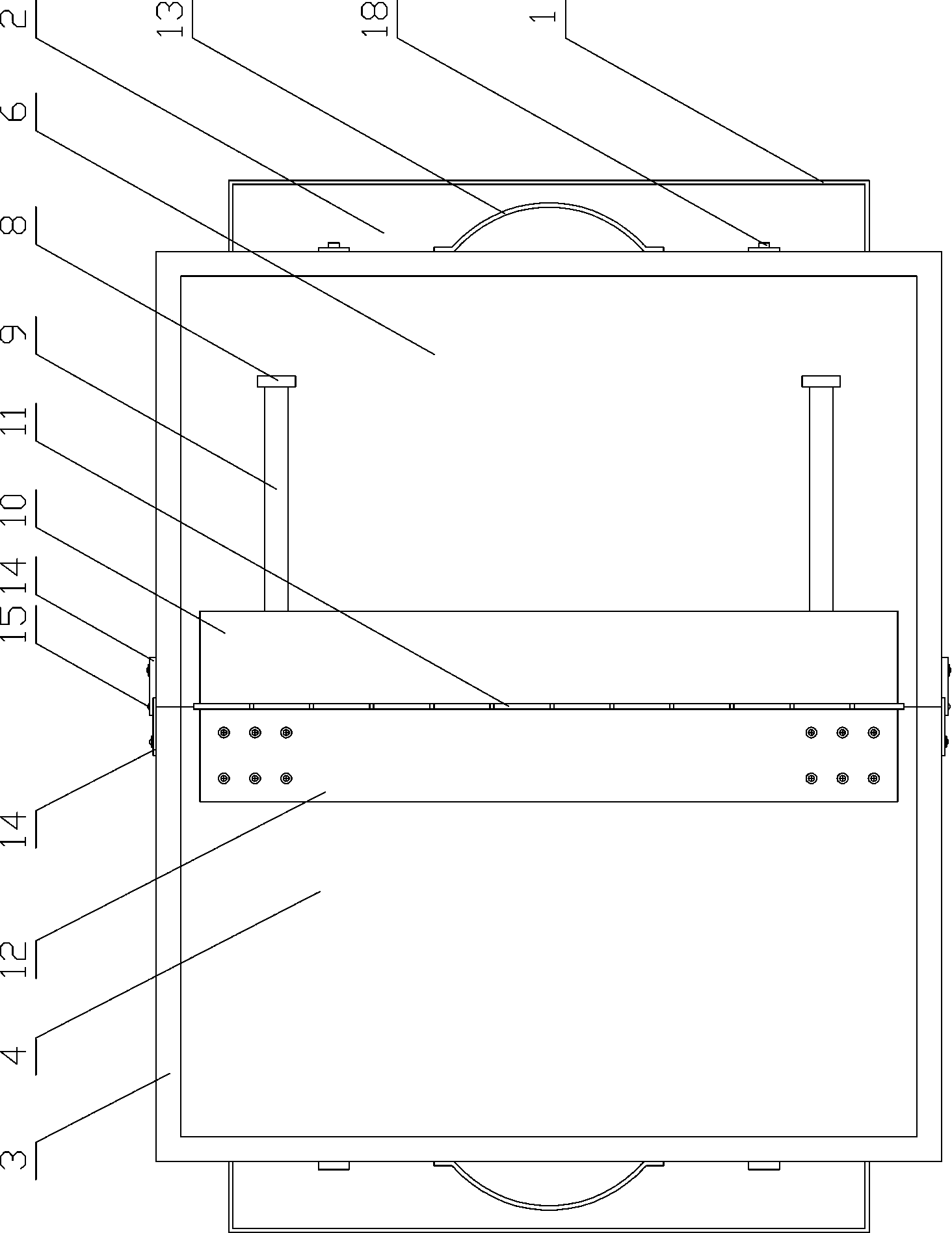 Folding chessboard box