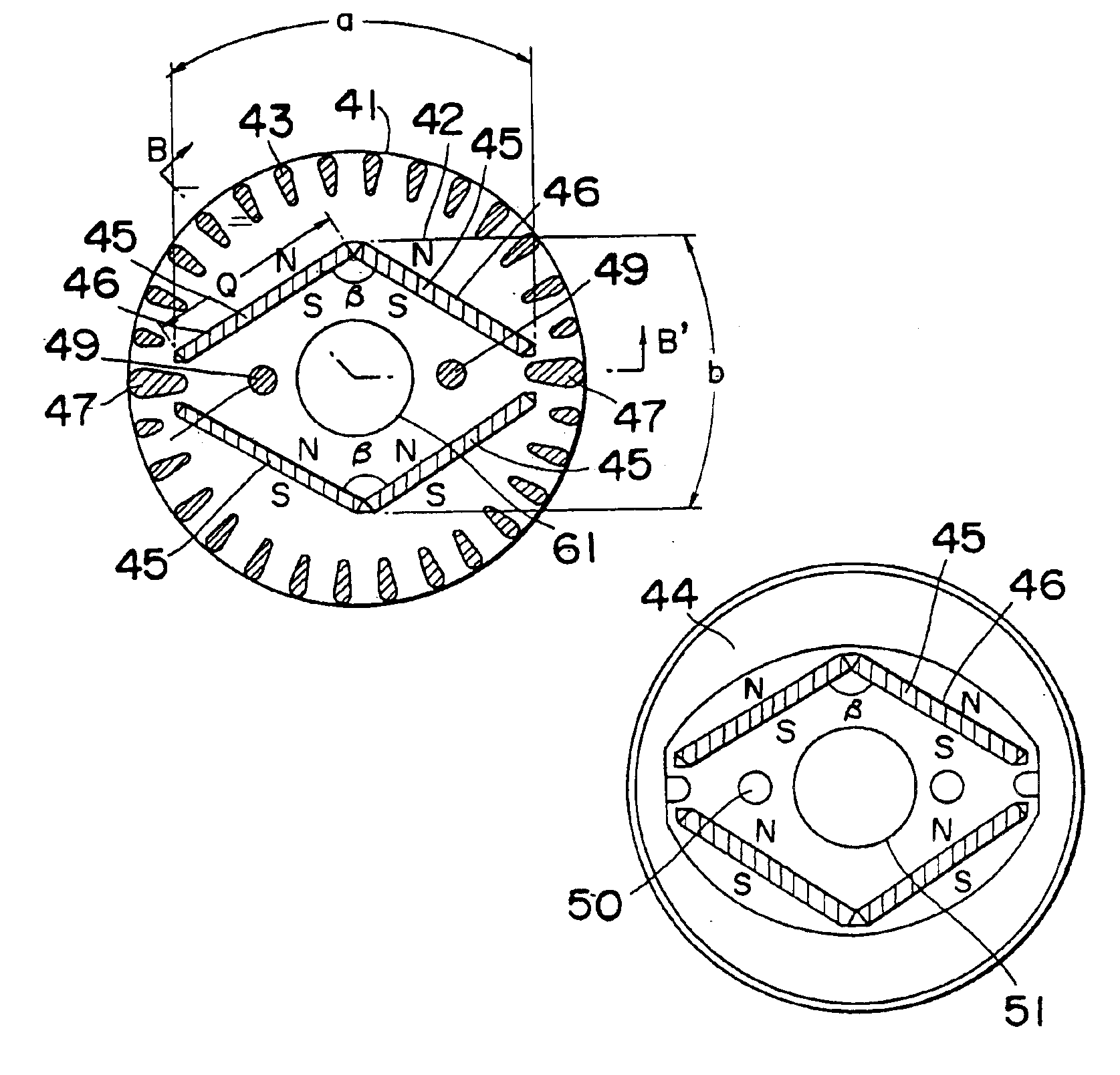 Permanent magnet synchronous motor