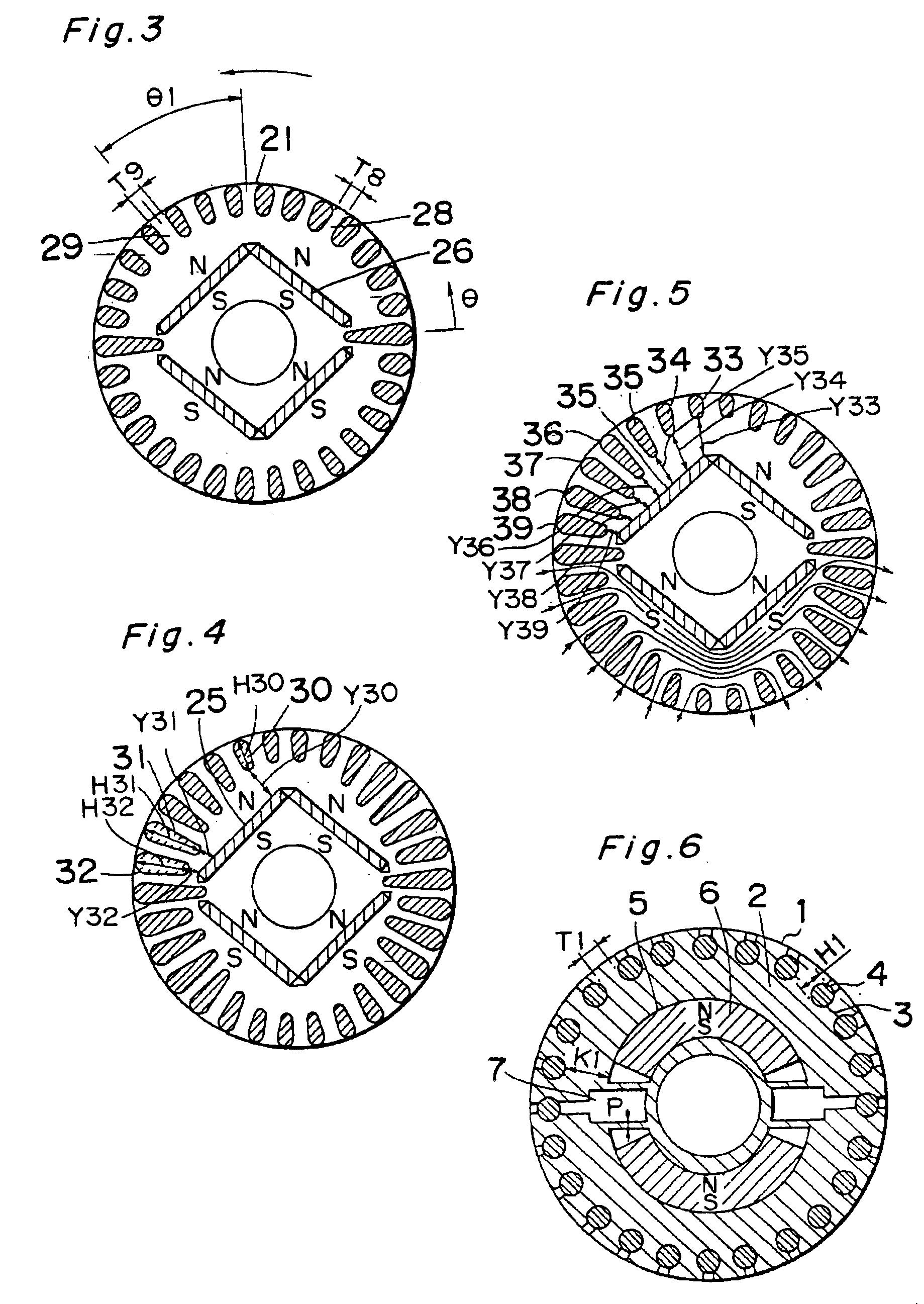 Permanent magnet synchronous motor