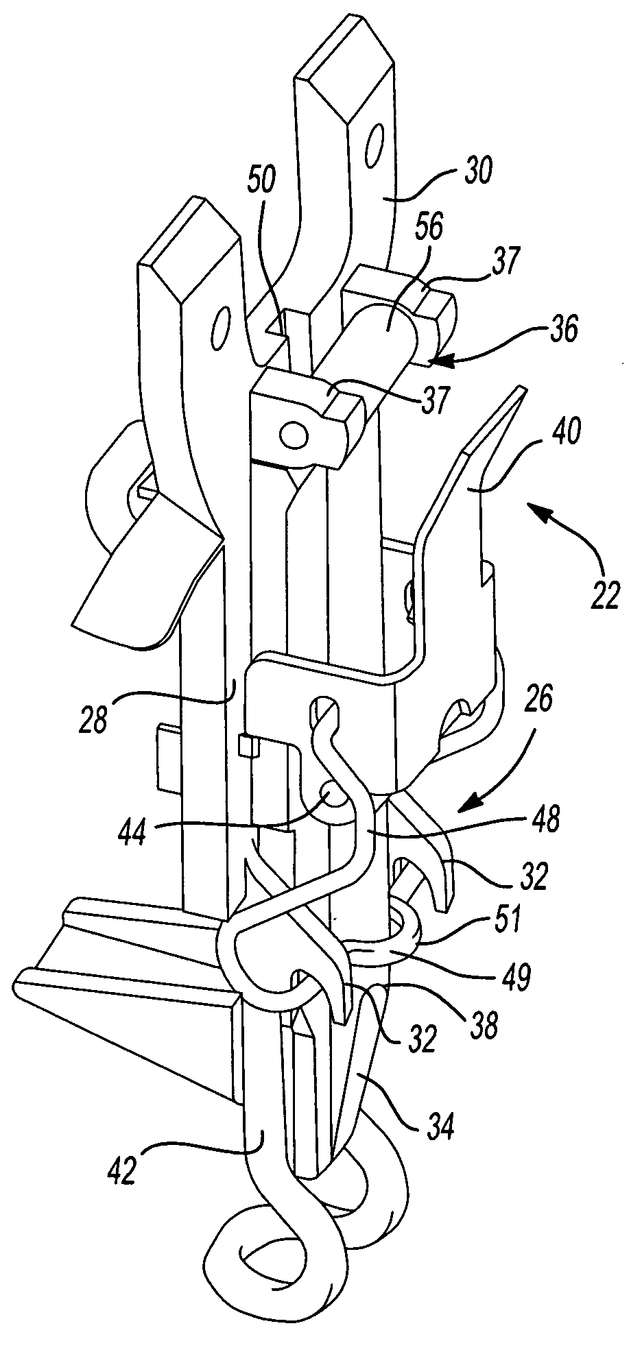 Magazine assembly for nailer